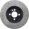 Centric Parts Premium Oe Drilled/Slotted Brake Rotor, 127.34101 127.34101 - alternate 6